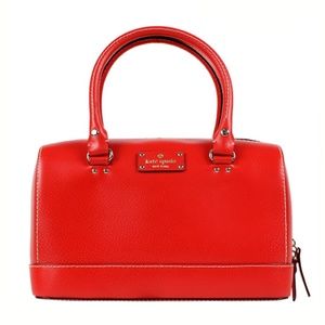Kate Spage Kaleigh Wellesley Satchel Boston Bag